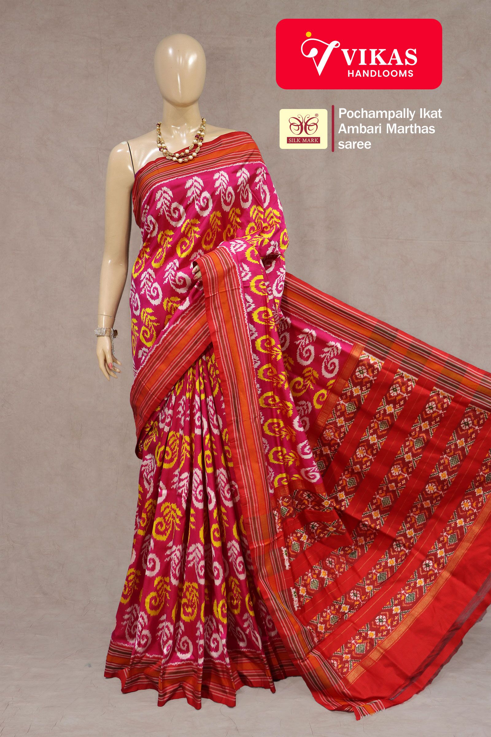 Ikat Marthas Sarees