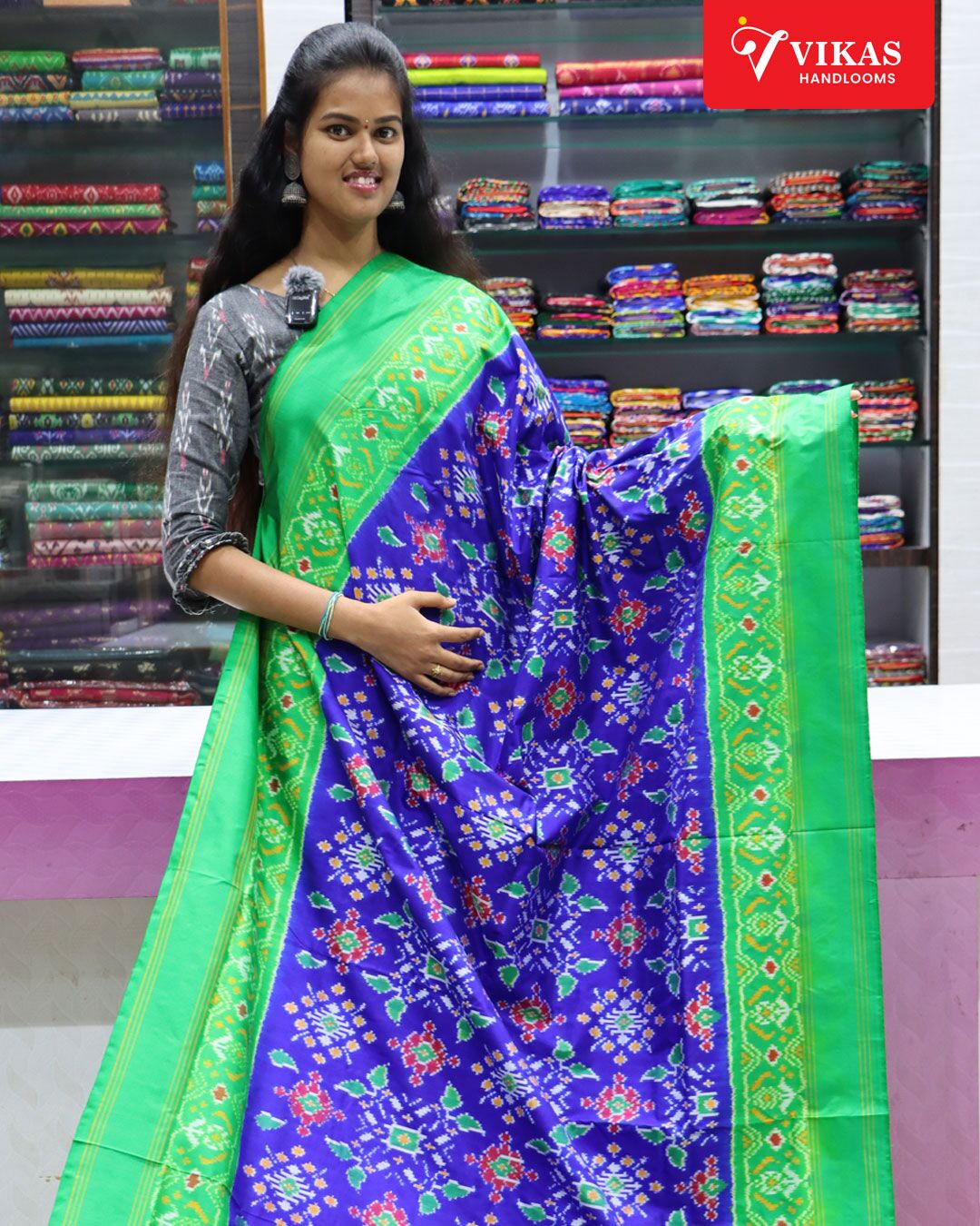 Pochampally Ikat Without Zari Sarees