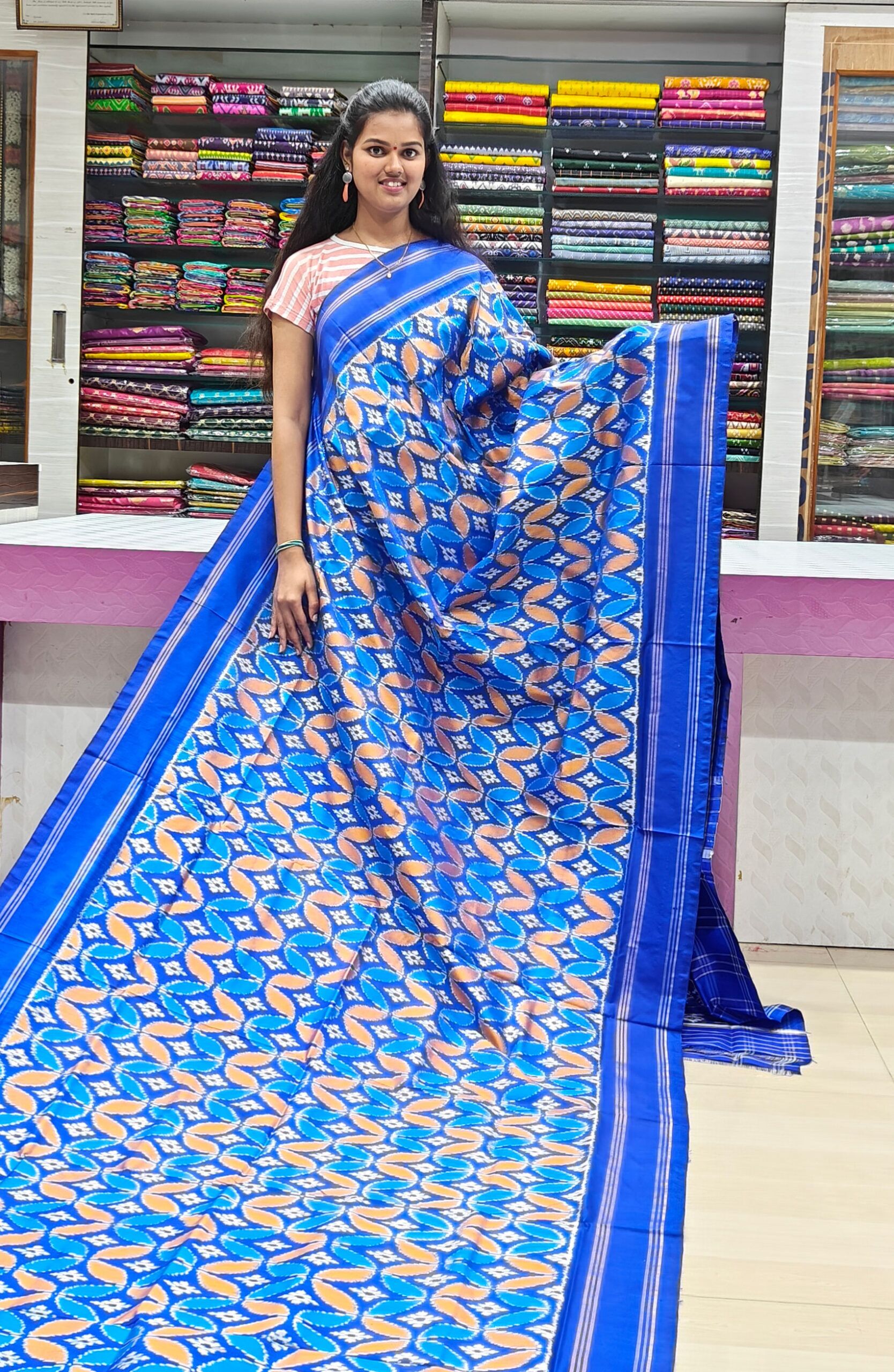 Pochampally Ikat Without Zari Special Full Design Sarees