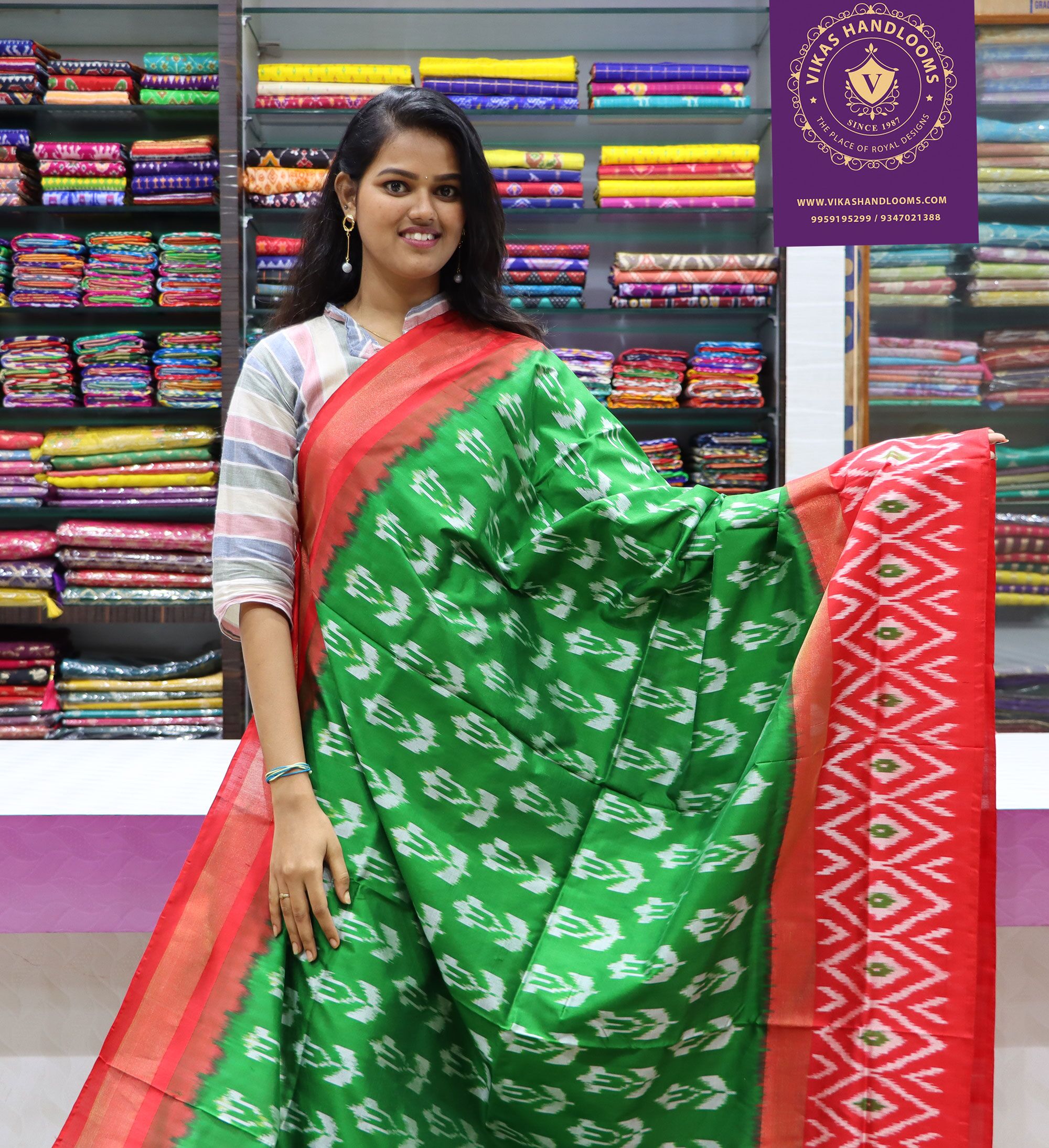 Pochampally Lightweight Sarees